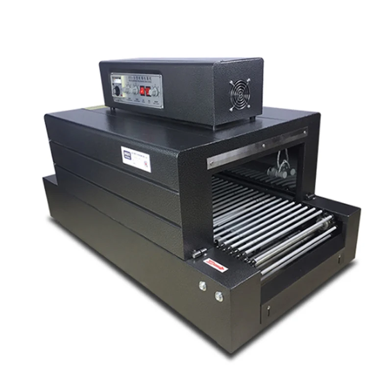 

Heat Shrink Film Packaging Machine Dual Temperature Control Widened Heat Shrink Machine For Book Cosmetic Gift Box