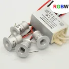 Точечный светильник, 15 мм, IP65, 1 Вт, 12 В, для сауны, пола, кровати, с драйвером IP67, с пультом дистанционного светодиодный