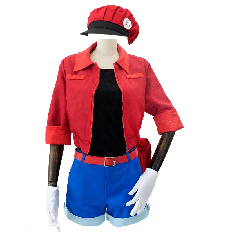 

Костюм Cossky для косплея с красными кровяными клетками, Женский костюм для работы, полный комплект