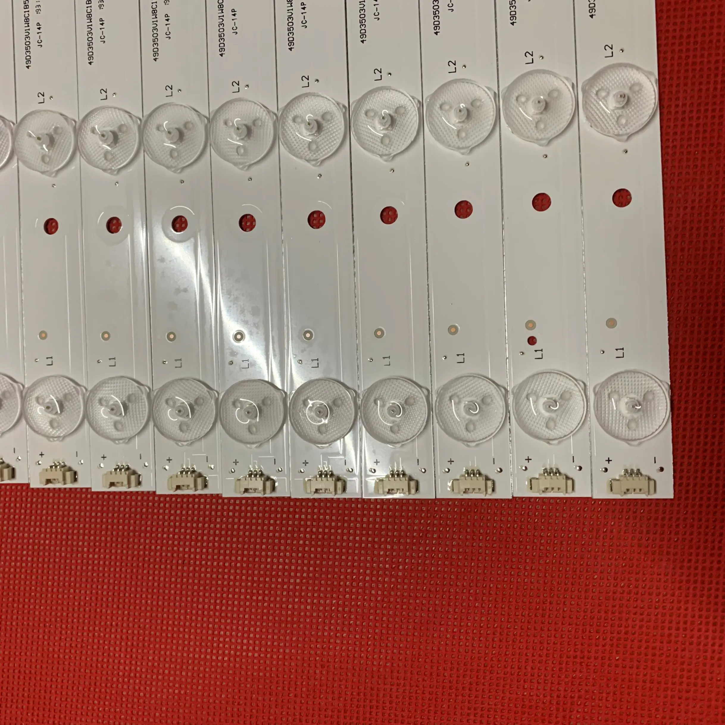 Светодиодный Подсветка полоса 8 лампа для Haier LS49H510N LS49H510X LE50D8-03(A) 30350008203 LE49D8-01(A) |