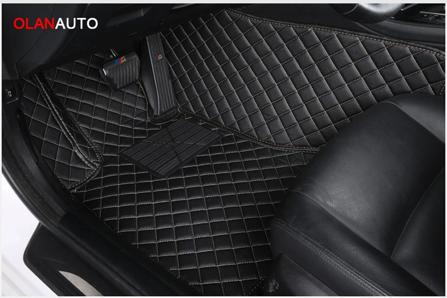 Автомобильный напольный коврик для VOLKSWAGEN vw passat b5 touran 2005 polo sedan golf 6 sharan водонепроницаемый для левого привода