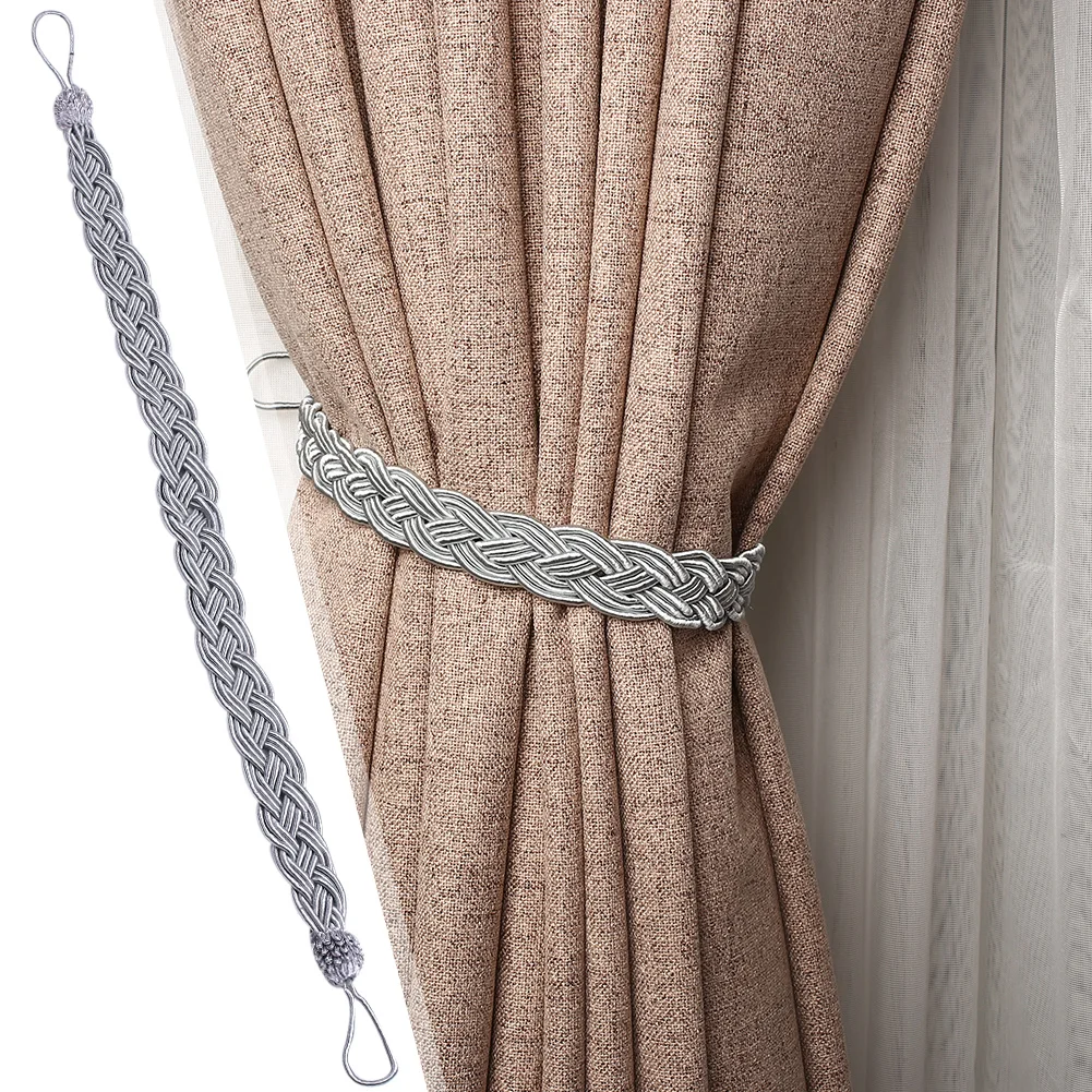 Занавес с креплением для украшения дома занавес веревочным шнурком Плетеный