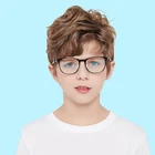 Очки для подростков с защитой от сисветильник, для мальчиков и девочек, с регулируемой оправой по рецепту, Детские антибликовые, с блокировкой через компьютер