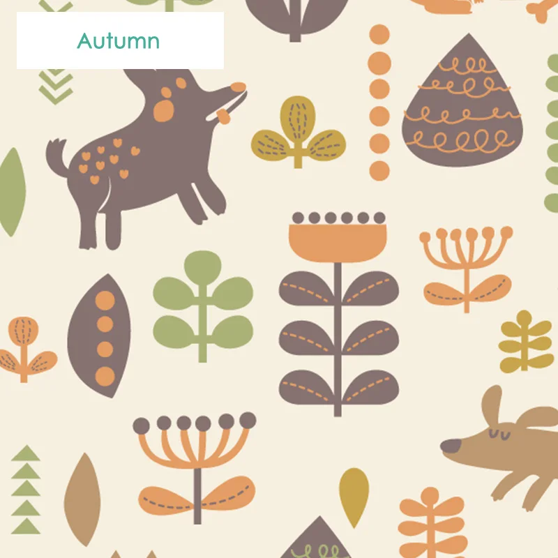 Autumn Шаровая цепь или пружинная система Мультяшные жалюзи для детской комнаты на заказ напечатанные Жалюзи На Окна Индивидуальный размер - Цвет: Autumn