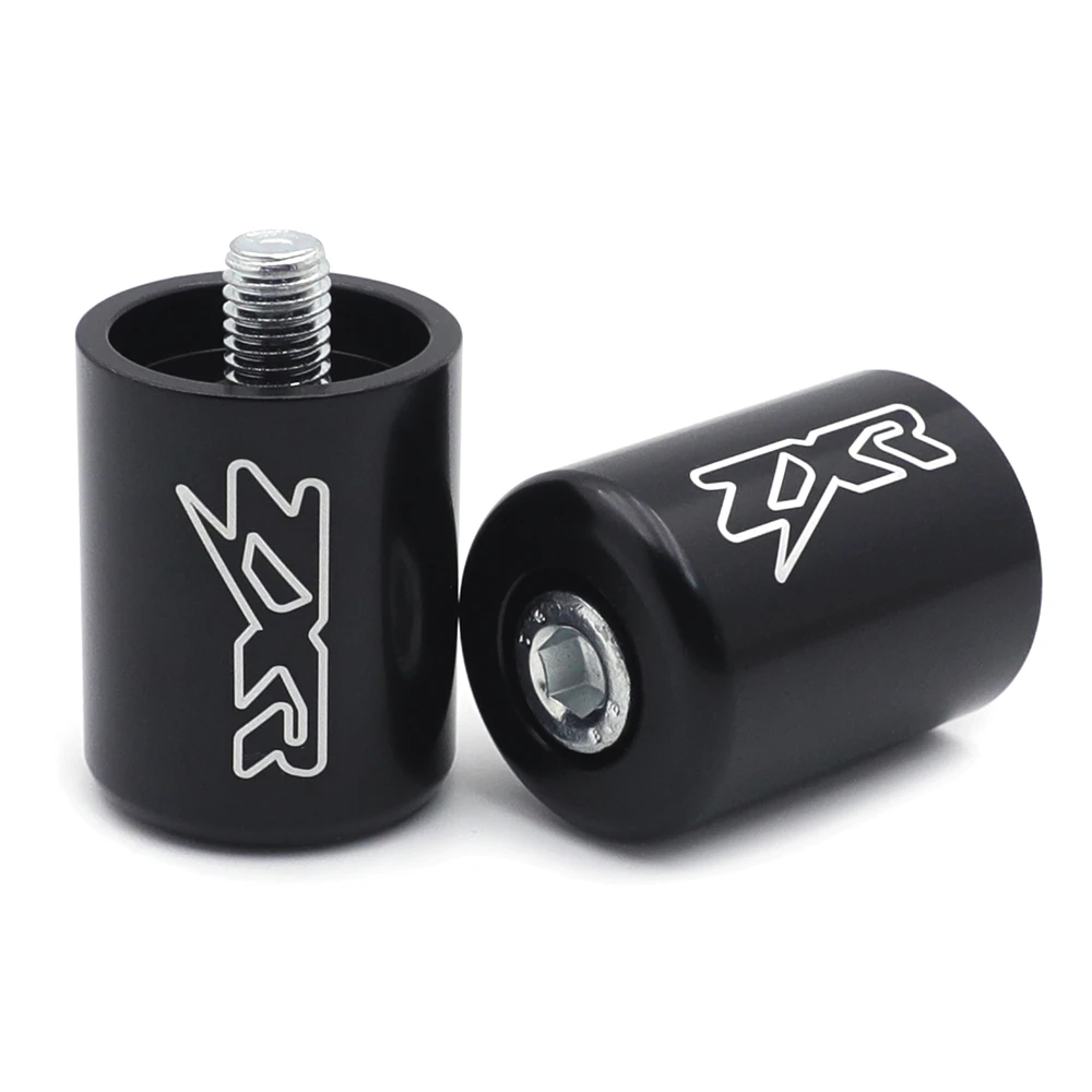 Черный наконечник руля для 95-12 Kawasaki Ninja ZX6R/06-07 ZX10R/00-05 ZX12R запчасти мотоцикла