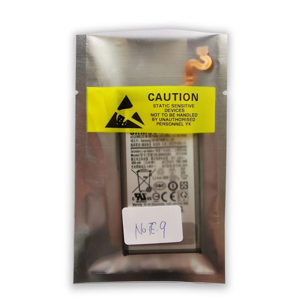 

Original Phone Battery For Samsung Galaxy Note 9 N960 N9600 Real Capacity 4000mAh Bateria Replacement For Note9