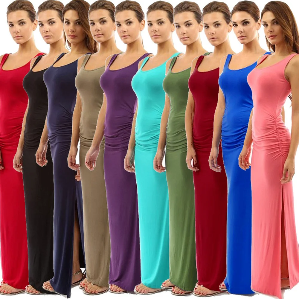 Взрывобезопасное женское элегантное сексуальное платье 15 цветов модное