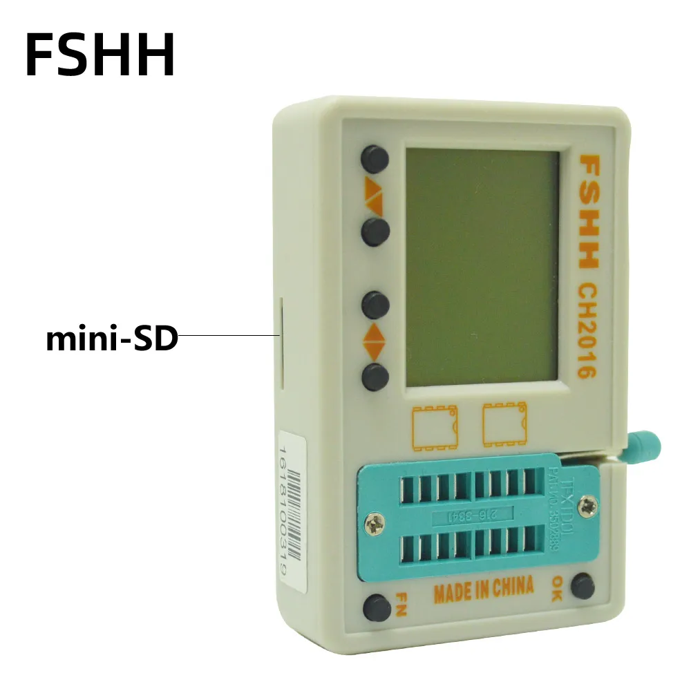 CH2016 Мини Многофункциональный автономный программатор 24 25 93 SPI FLASH AVR автономное