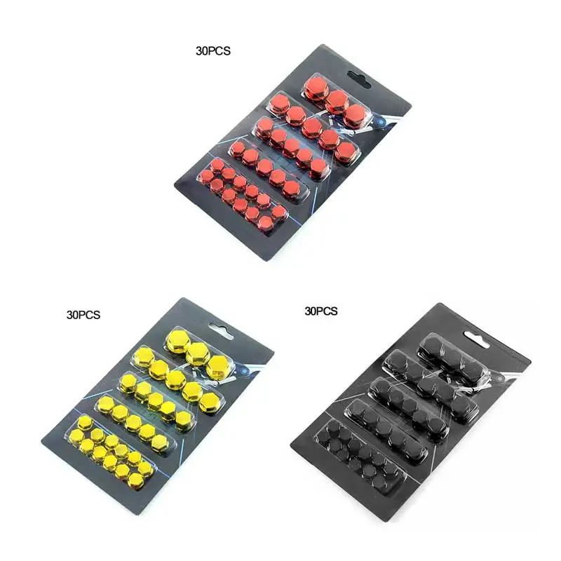 30 шт. декоративная винтовая крышка аксессуары для мотоциклов покрытие болт декор