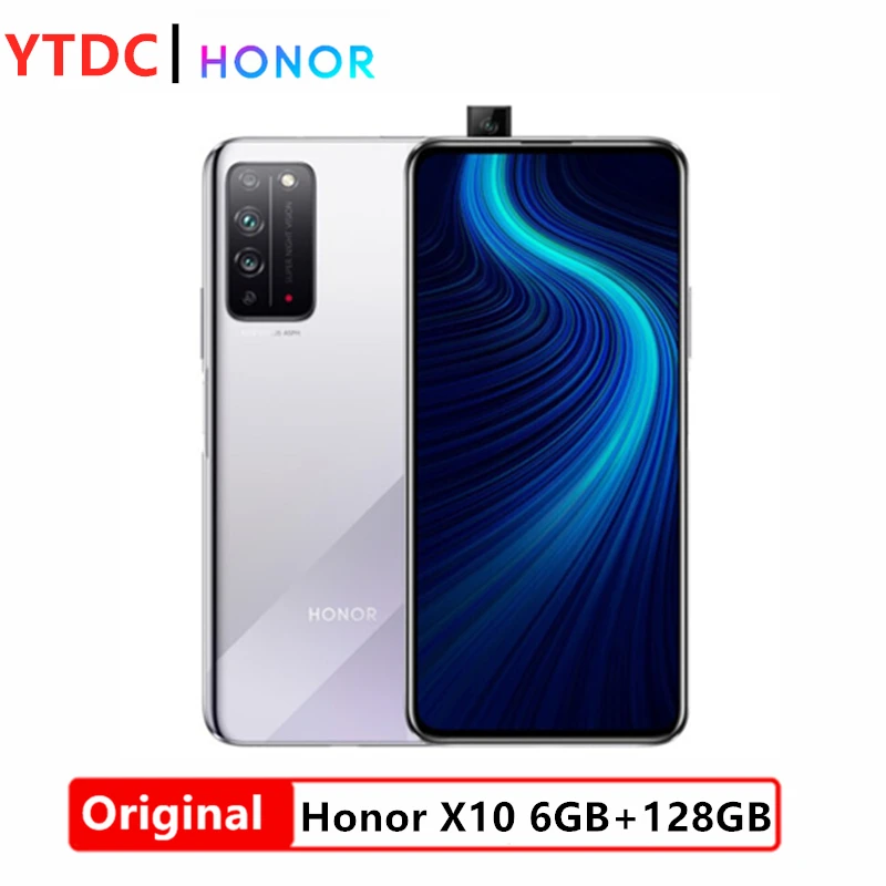 Смартфон Honor X10 6+128 ГБ 40 МП 4300 мАч|Смартфоны| |