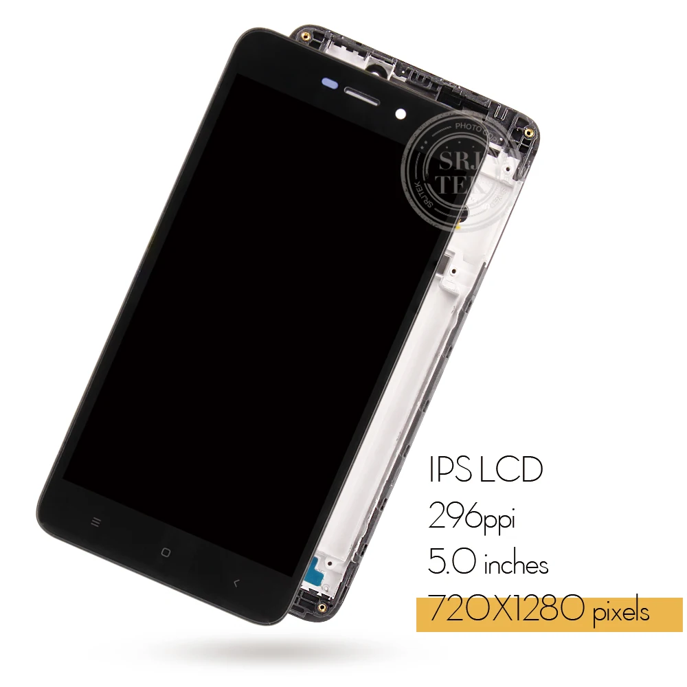 Srjtek 5 0 &quotLCD для XIAOMI Redmi 4A сенсорный экран в сборе/рамка дисплея запасные