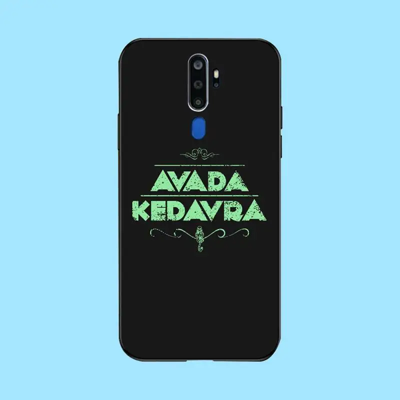 

HPCHCJHM Avada Kedavra Bitch Phone Case For Oppo A5 A9 2020 Reno Z Realme5Pro R11 case