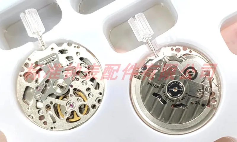 Оригинальные автоматические часы SEIKO NH70 NH70A с вырезами мужские Запчасти для
