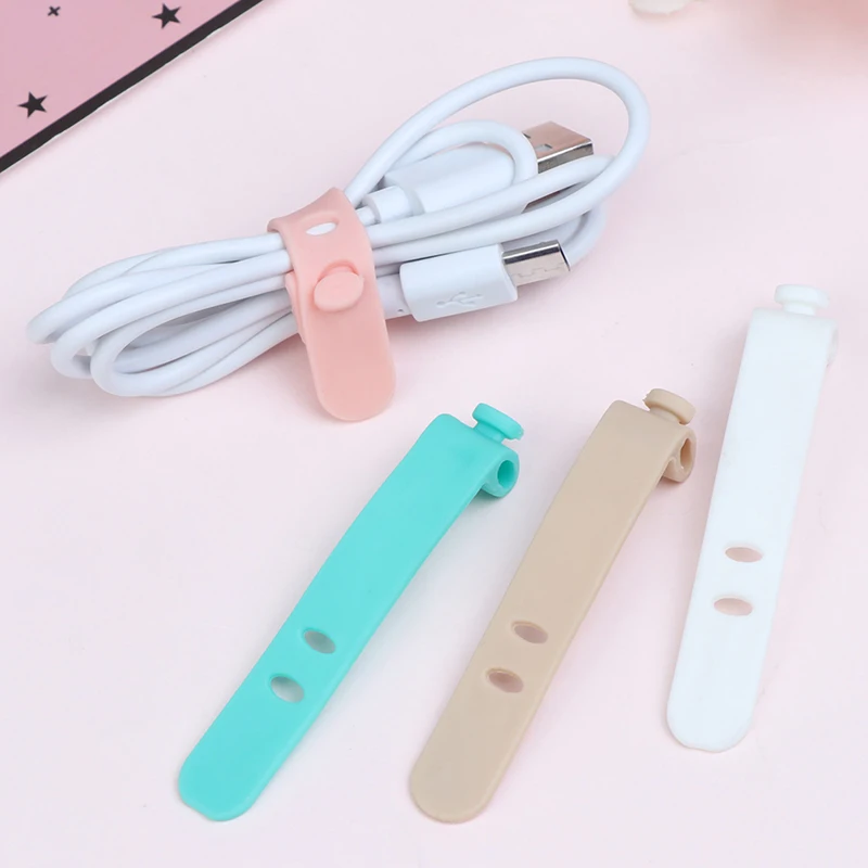 4 шт./компл. творческий аксессуары для путешествий Силка гель держатель наушников