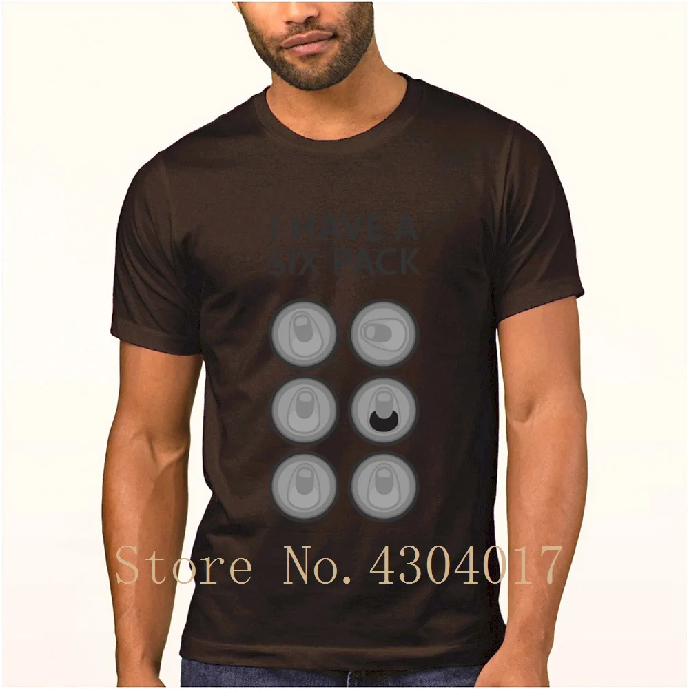 I Have A Six Pack Премиум футболка для мужчин короткий рукав принт комическая уличная