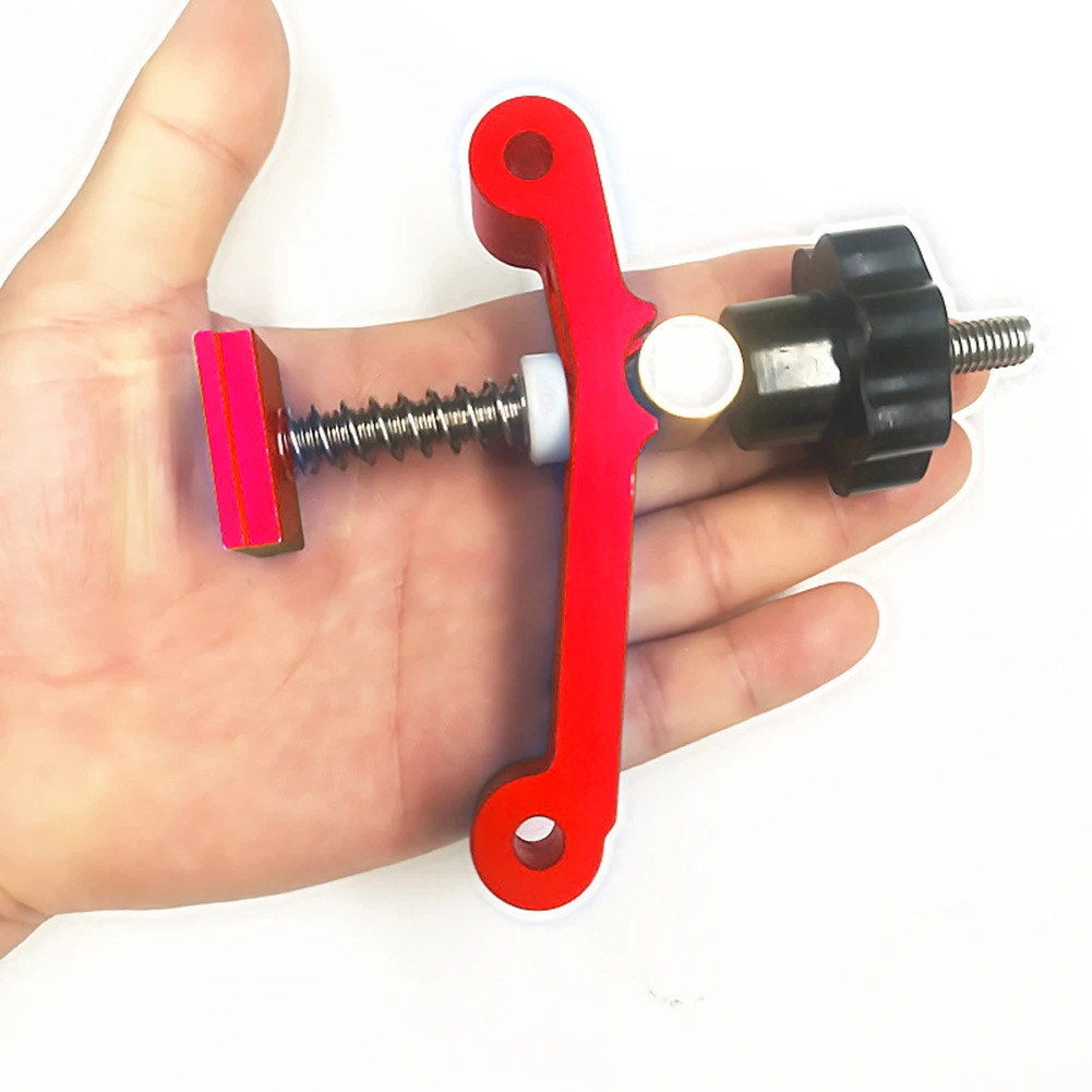 

65mm Platen Miter T-Slot T-Track Clamping Blocks M8 Screw Woodworking Joint Quick Acting Hold Down Clamp