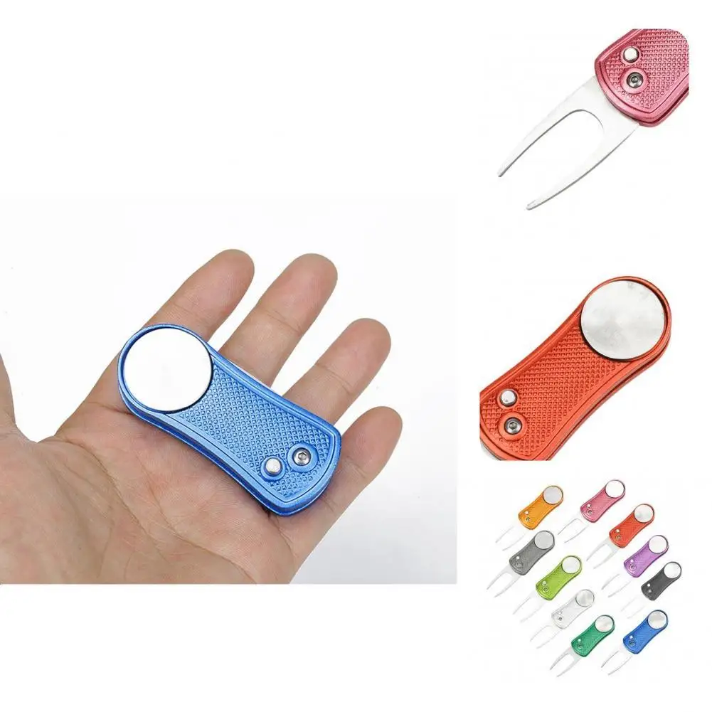 

Divot Tool Golf Parts Golf Pitchfork Putting Aluminum Alloy Heavy-duty Universal Heavy Duty Golf Divot Repair Tool