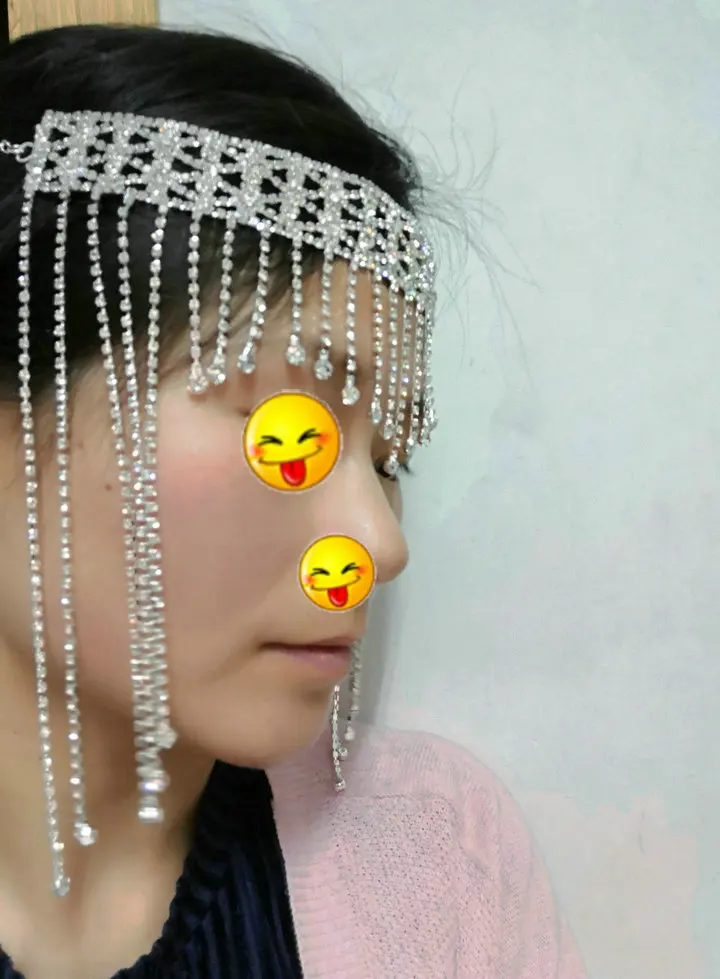 Повязка на голову с кристаллами стразы для невесты аксессуары свадьбы