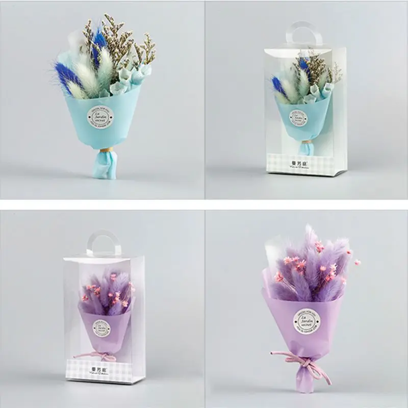 Горячий букет из сушеных цветов на день Святого Валентина подарок матери Новый