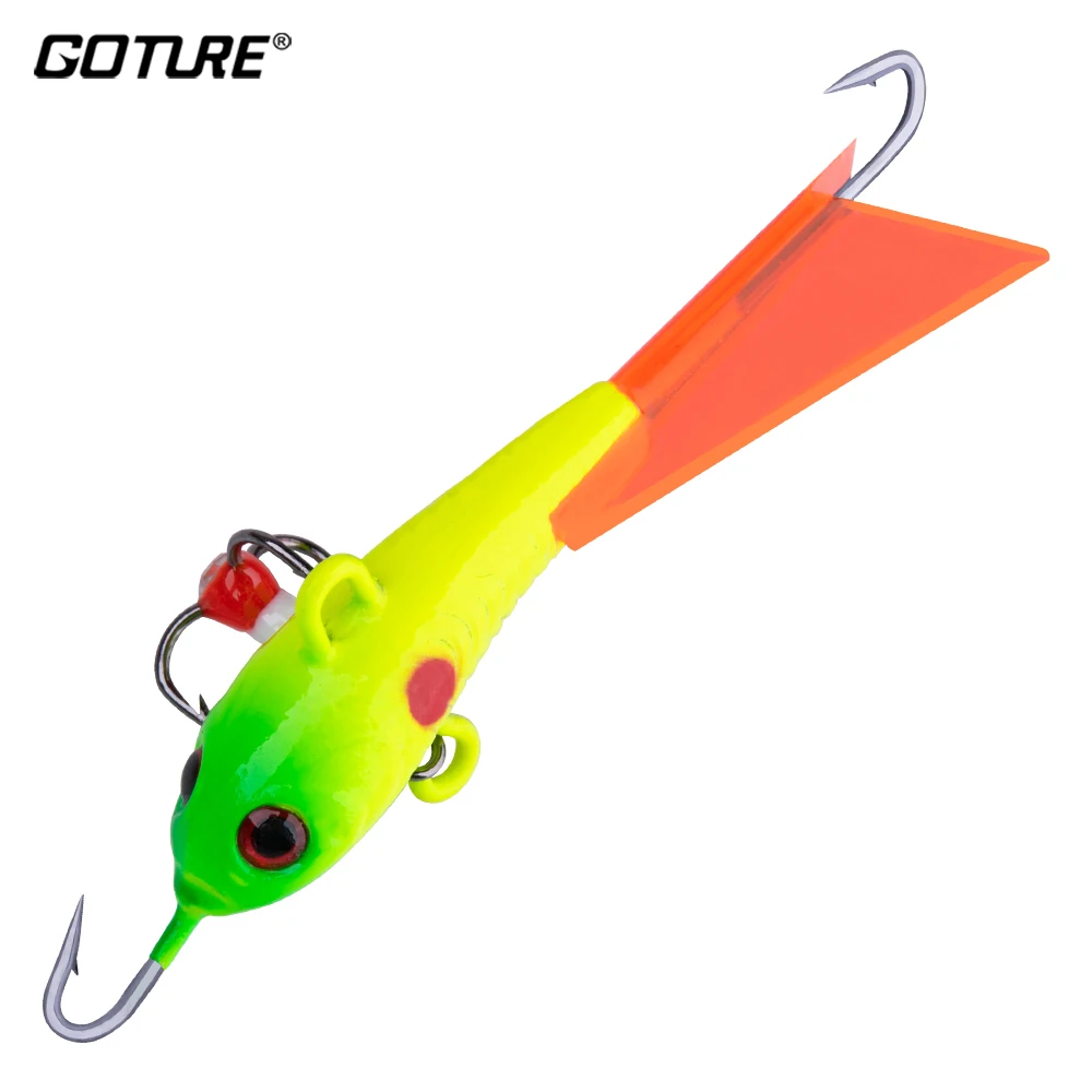 Goture зимняя рыбалка балансиры подледная рыболовные приманки 6 3 см 12 4 г аксесуары