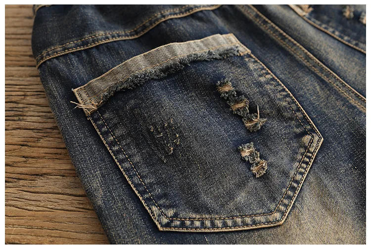 OMIKRON Женские винтажные свободные хлопковые джинсы с вышивкой из мультфильма