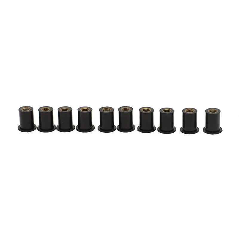 M5 0 8 резиновая скругленная гайка Wellnut для лобового стекла обтекатель болт капота