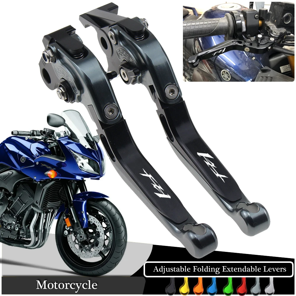 

For Yamaha FZ1 FAZER 2006 2007 2008 2009 2010 2011 2012 2013 2014 2015 Logo FZ1 Motorcycle Brake Clutch Levers