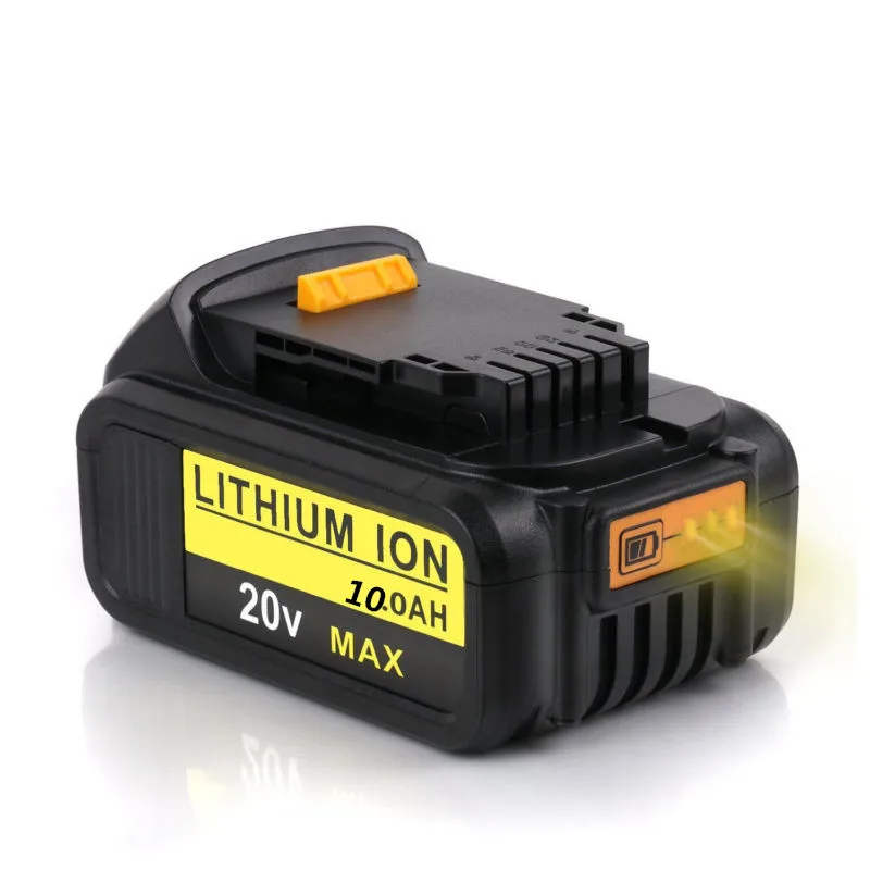 

3pcs 20V 10000mah for Dewalt DCB200 Rechargeable Li-ion Battery 20V MAX Replacement for DeWalt DCB205 DCB201 DCB203 Power