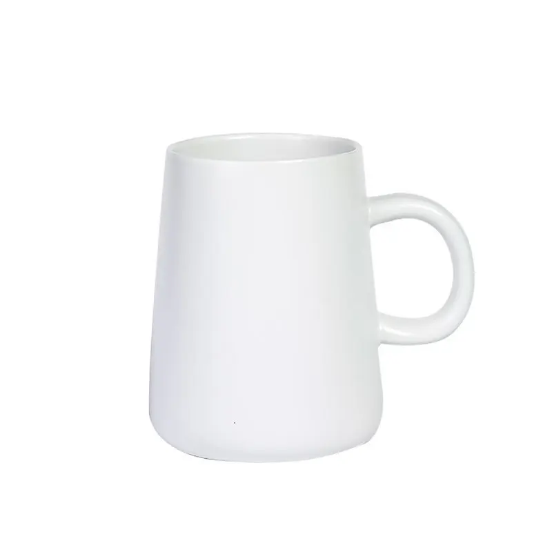 

450ml Fashion Crater Frosted Nordic Ins Ceramic Cup Simple Mug Creative Coffee Milk Cup Home Office Water Cup Female
