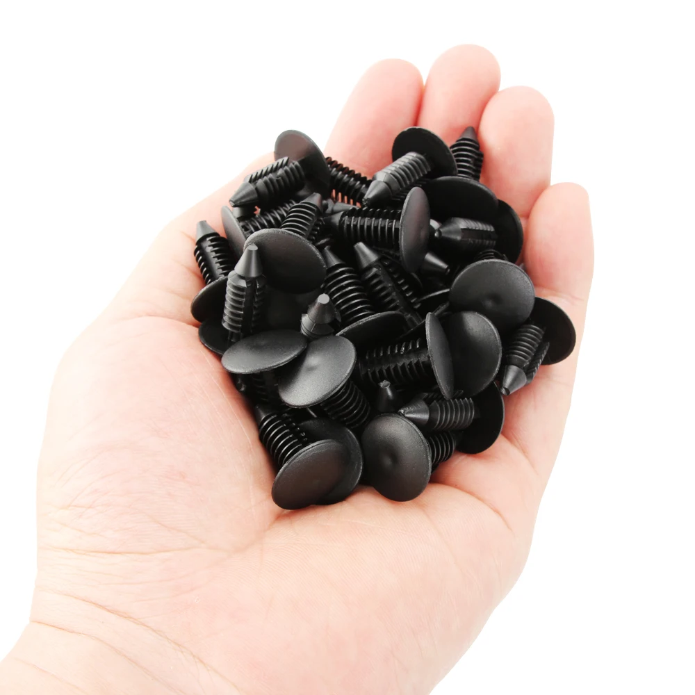 50 шт. Автомобильный Крепеж 8 мм зажимы с отверстием заклепки для peugeot 307 206 308 3008 306 407