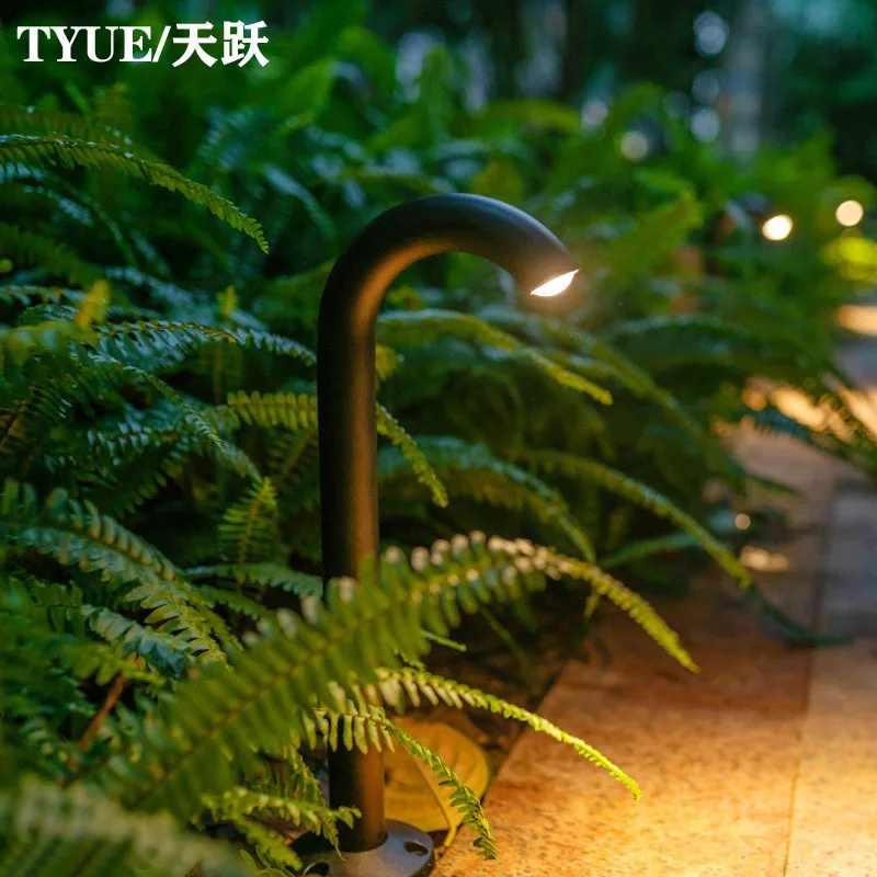 IP65 10W Outdoor LED Lawn Lamp Waterproof Water Faucet COB Exterior Bollard Light Floor Pathway | Лампы и освещение