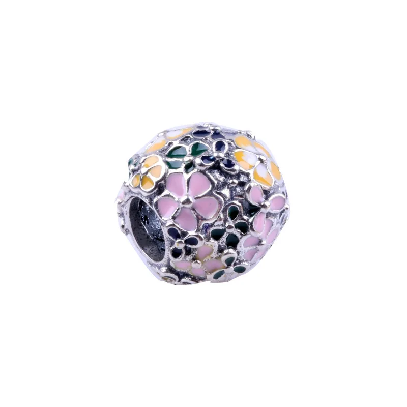 

Хит, подлинные S925 серебро S925 серебро Классический венок Бусины Подходят оригинальный браслет с шармами ожерелье