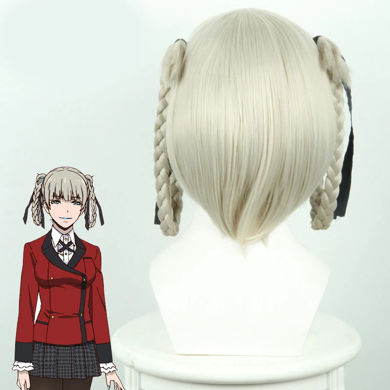 1 шт. креативный парик аниме Kakegurui Jabami Yumeko синтетические волосы косплей реквизит