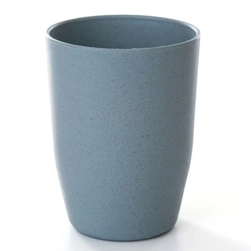 8Pcs Wheat Straw Toothbrush Cups Tooth Brush Mug Simple Wash Cup Water Drink for Adults Students Random Color | Дом и сад