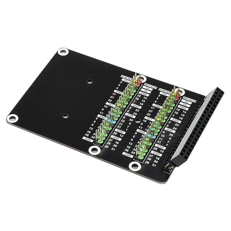 

Raspberry Pi 400 GPIO Header Adapter 2x 40PIN Header Expansion Header Oblique Version GPIO Adapter for RPI 400