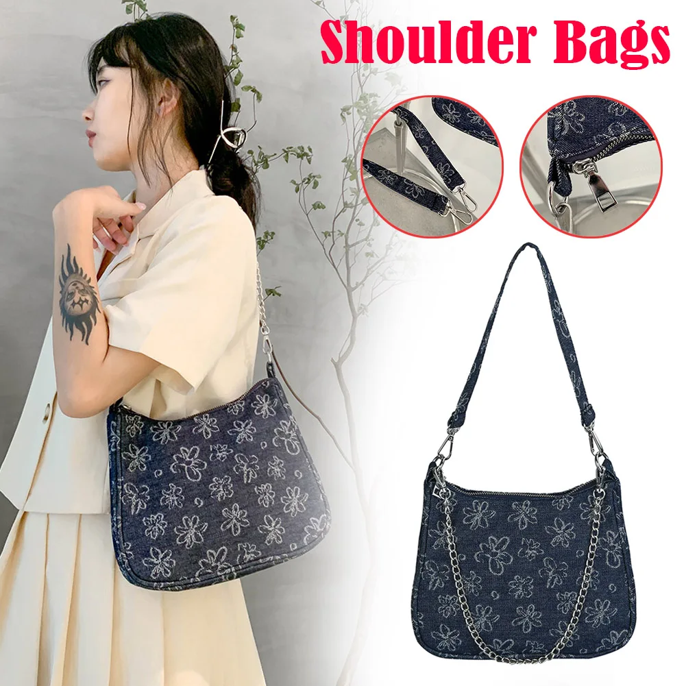

Модная женская Повседневная сумка через плечо с цветочным принтом, женская маленькая сумочка на цепочке, дорожные сумки для покупок