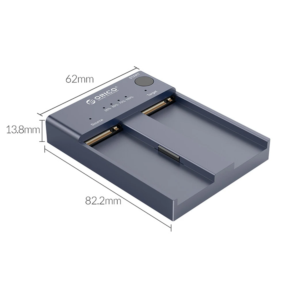 - Dual Bay M.2 NGFF NVMe SSD 10 / USB 3. 1 Type-C -