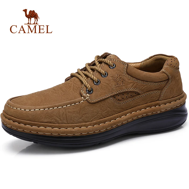 CAMEL/Мужская обувь из натуральной кожи Мужская повседневная Уличная ручной работы
