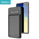 Чехол с внешним аккумулятором для Samsung S10Plus, чехол для зарядки для Samsung Galaxy S10, S10e, тонкий Силиконовый противоударный чехол с зарядным устройством