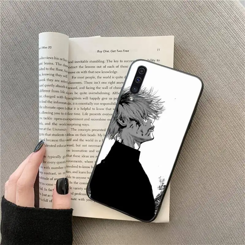 

Tokyo Ghoul Trendy Kaneki Ken Phone Case For Samsung A20 A30 30s A40 A7 2018 J2 J7 prime J4 Plus S5 Note 9 10 Plus