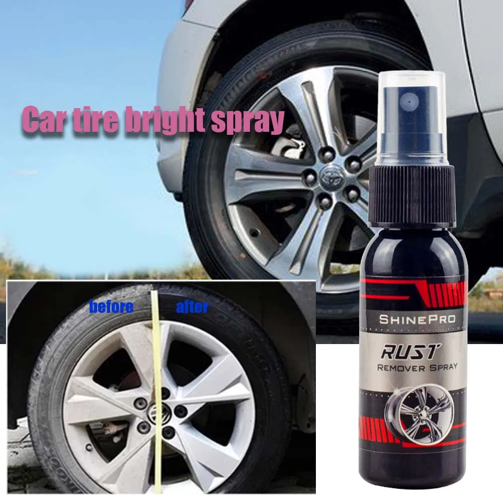 

30ml Rust Cleaner Spray Derusting Spray Car Maintenance Cleaning Portable Anti-rust Tool Agent Remover Car Beauty Supply