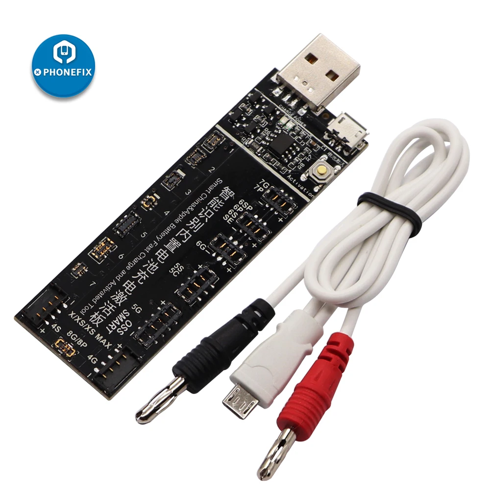 Плата для быстрой зарядки аккумулятора с usb кабелем iPhone 6 6P 6S 6SP 7 7P 8 8P X XS MAX плата