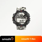 Смарт-часы Amazfit T-rex, 5 АТМ, термостойкие