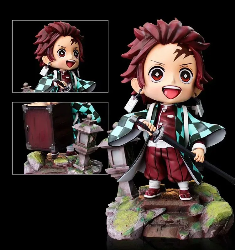 

19 см аниме демон убийца: Kimetsu без Yaiba камадо Tanjirou Рисунок Аниме Драконий жемчуг фигурка из ПВХ, движущаяся фигурка, игрушечной модели куклы по...