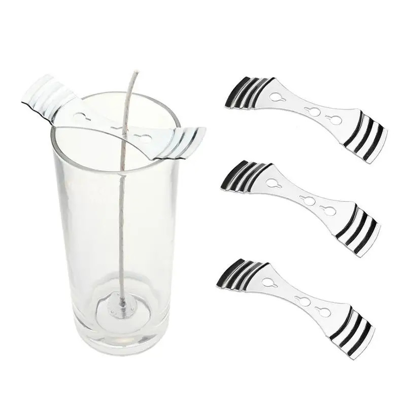 

1pcs Metal Candle Wicks Holder Centering Devices for Candle Making DIY Wicks Holder Three Hole Candle Making Supplies