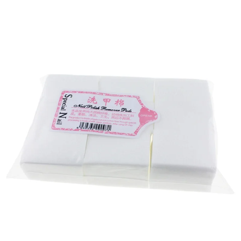 550pcs жидкость для снятия лака ногтей хлопчатобумажные салфетки безворсовые