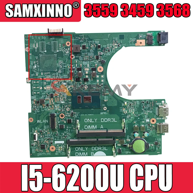 

Akemy Brand NEW 14236-1 FOR Dell Inspiron 3559 3459 3568 Motherboard PWB CPWW0 CN-030J5G 30J5G Mainboard 100% tested