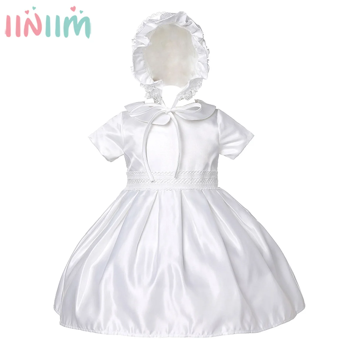 

Infant Baby Girls Dress Vestido Baptism Toddler Gown Pageant Christening Dress Princess for Wedding Party 1st Birthday Clothes