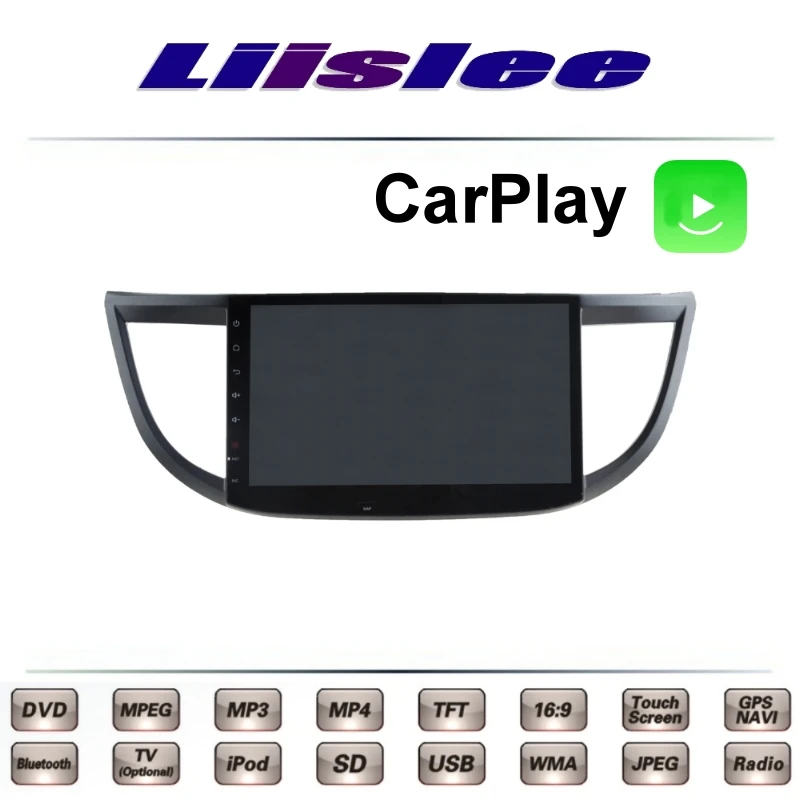 Автомагнитола LiisLee для HONDA CRV RM1 RM3 RM4 MK4 2011 ~ 2017 мультимедийный телевизор DVD GPS радио