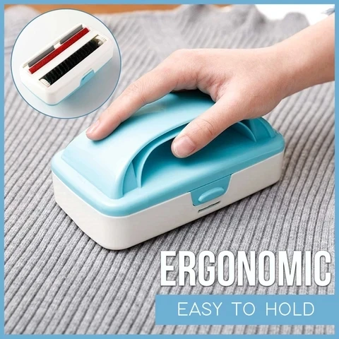 

Newly Hair Dust Removal Brush with Handle Anti-static Brush for Sofa Clothing Woolen Coat Dry Cleaning Brush VA88